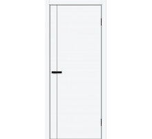 Межкомнатная дверь Браво-0.10 П, цвет: White Silk