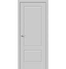 Межкомнатная дверь Прима-12, цвет: Grey Silk