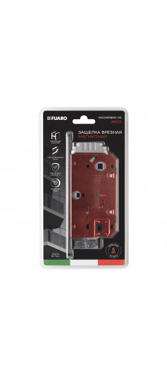 Защелка Fuaro (Фуаро) врезная магнитная MAGNM96WC-50/BL INOX CP-8 хром (блистер)