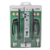 Корпус Ajax (Аякс) () цилиндровый в комплекте с ручкой KIT GATE-2085/24 BL черный