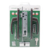 Корпус Ajax (Аякс) () цилиндровый в комплекте с ручкой KIT GATE-2085/24 BR коричневый