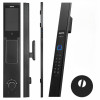 Электронный замок Sanyo D505 UsmartGo DM85 с WiFi, с распознаванием лиц,ручка-скоба 1800 мм, черный