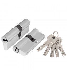 Цилиндровый механизм (AZ200/80) AZ2000Key80 (30+10+40) CP хром