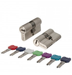 Цилиндровый механизм MaxPro7000Key 52mm (21+10+21) SN мат.никель 7key