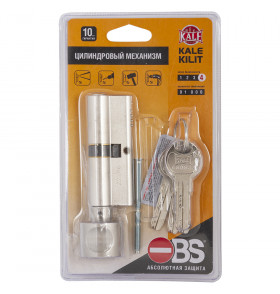 Цилиндровый механизм с вертушкой 164 OBS SCE/90 (30+10+50) mm никель 5 кл.