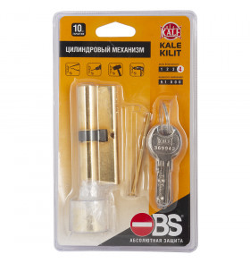 Цилиндровый механизм с вертушкой 164 OBS SCE/70 (30+10+30) mm латунь 5 кл. new