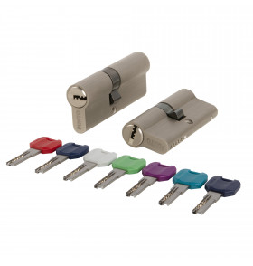 Цилиндровый механизм MaxPro7000Key90mm(30+10+50) SN никель 7key