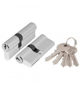 Цилиндровый механизм (AX100/60) AX1000Key60 (25+10+25) CP хром