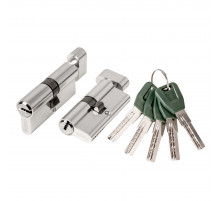 Цилиндровый механизм (A202/90) A2002Knob90(45+10+35) с вертушкой SN никель