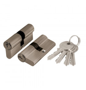 Цилиндровый механизм (AX100/60) AX1000Key60 (25+10+25)/HD AB бронза 4Key