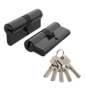 Цилиндровый механизм Z3000Key90(30+10+50) BL черный