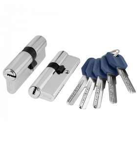 Цилиндровый механизм (Z400/100) Z4000Key100(45+10+45) CP хром