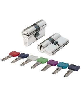 Цилиндровый механизм MaxPro7000Key 52mm (21+10+21) CP хром 7key