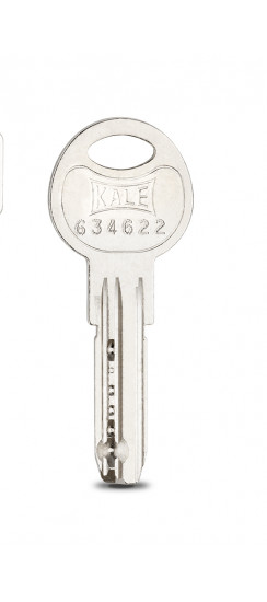 Цилиндровый Kale kilit (Кале килит) механизм 164 SN/62 (26+10+26) mm никель 5 кл.