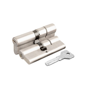 Цилиндровый механизм Cisa ASIX OE300-22.12 (100 мм/30+10+60), НИКЕЛЬ