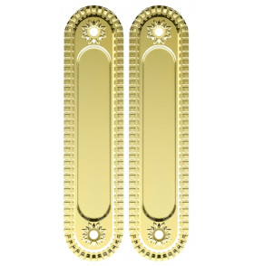 Ручка для раздвижных дверей SH.CL152.010 (SH010/CL) GOLD-24 золото 24К