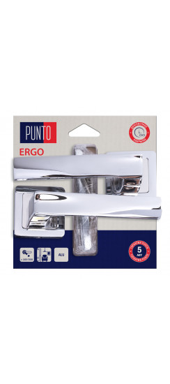 Ручка Punto (Пунто) раздельная LM/A K.QR52.ERGO/HD CP-8 хром