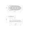 Ручка Armadillo (Армадилло) раздельная R.ART52.D.EXOTIC BL-26 черный