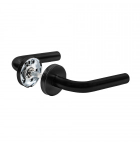 Ручка раздельная R.DSS201-0201/19 (DSS-0201/19) INOX 201 BL-24 черный
