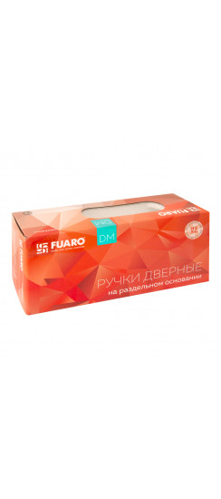 Ручка Fuaro (Фуаро) раздельная R.RM54.VITA (VITA RM) SN/CP-3 матовый никель/хром