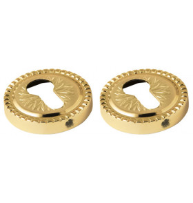 Накладка под цилиндр ET.R.CL55 (ET/CL) GOLD-24 золото 24К