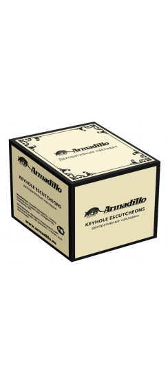 Накладка Armadillo (Армадилло) под цилиндр ET.R.CL55 (ET/CL) SILVER-925 серебро 925
