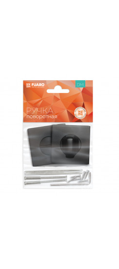 Ручка Fuaro (Фуаро) поворотная BK6.K.DM51 (BK6 DM) BL-24 черный