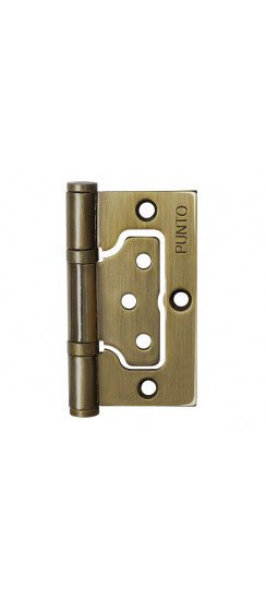 Петля Punto (Пунто) универсальная без врезки IN3200W AB (200-2B 75x2,5) бронза