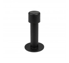 Упор дверной настенный DFIX/W85 INOX BL-24 черный