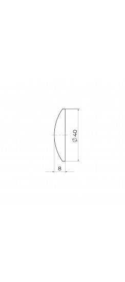 Демпфер Ajax (Аякс) настенный DSW-40 INV прозрачный