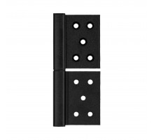Петля универсальная флажковая FL.5030 BL (127х90х3) черный