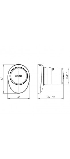 Электронный Armadillo (Армадилло) замок ROTATOR EL.RT01.01 SN матовый никель