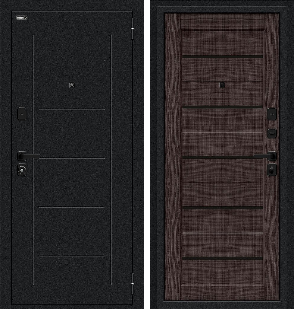 Борн/SBlack, цвет: Букле черное/Wenge Melinga, размер : 205*96 правое